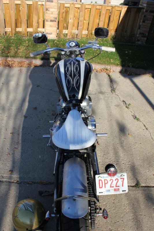 triumph bonneville bobber tail tidy